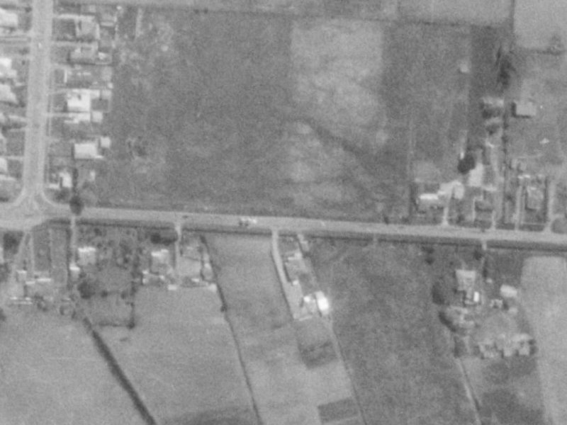 133 Winters Road from the air, 1975-1979