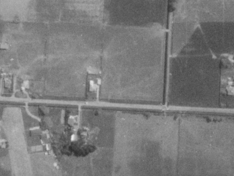 147 Winters Road from the air, 1975-1979