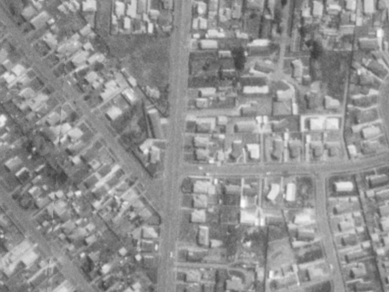 364 Bower Avenue from the air, 1975-1979