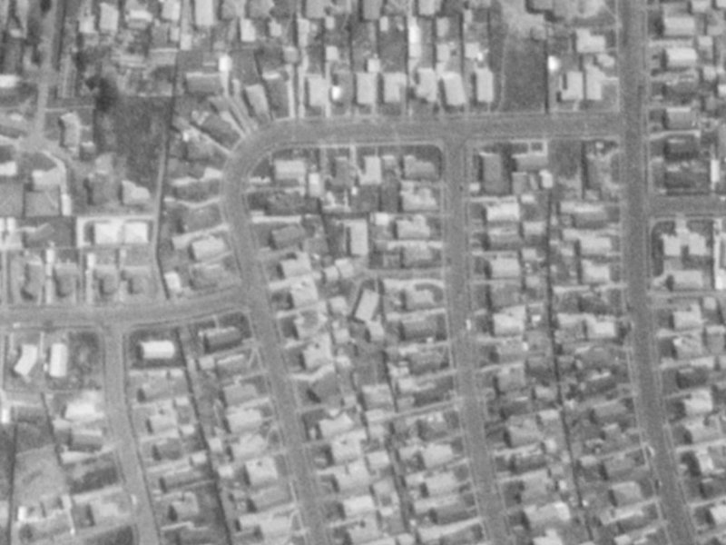Pegasus Avenue from the air, 1975-1979