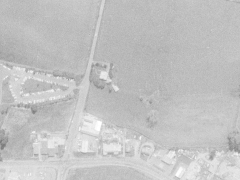 219 Wooldridge Road from the air, 1975-1979