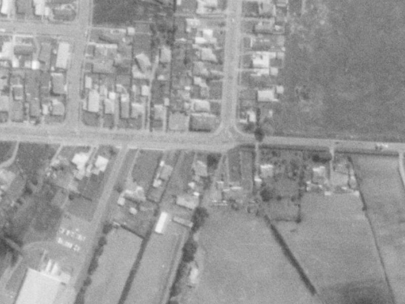 116 Winters Road from the air, 1975-1979