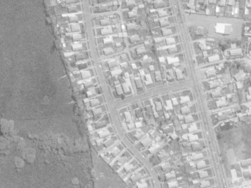 12 Newhaven Street from the air, 1975-1979