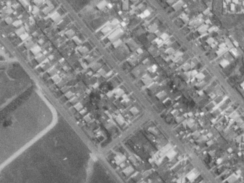 26 Flemington Avenue from the air, 1975-1979