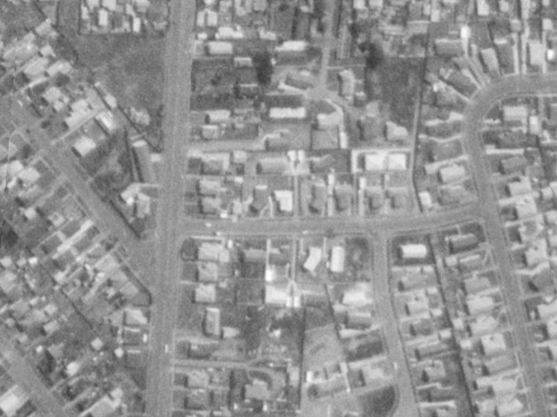 5 Philomel Street from the air, 1975-1979