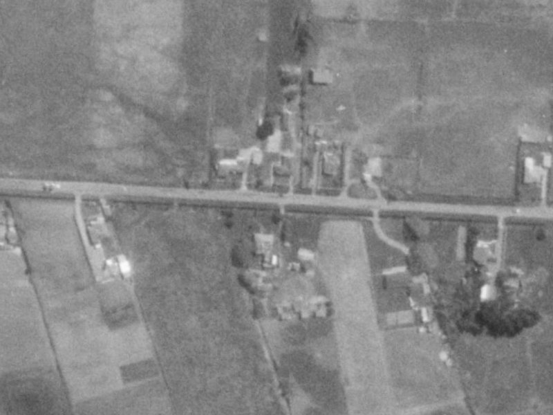 142 Winters Road from the air, 1975-1979