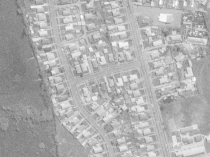 Newhaven Street from the air, 1975-1979
