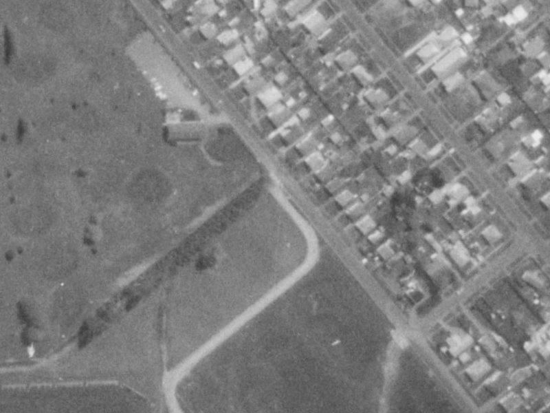16 Ascot Avenue from the air, 1975-1979