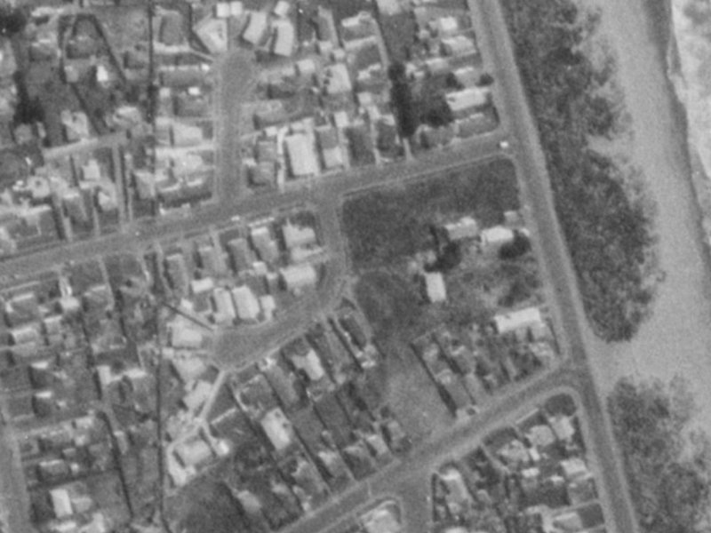 3 Eros Place from the air, 1975-1979