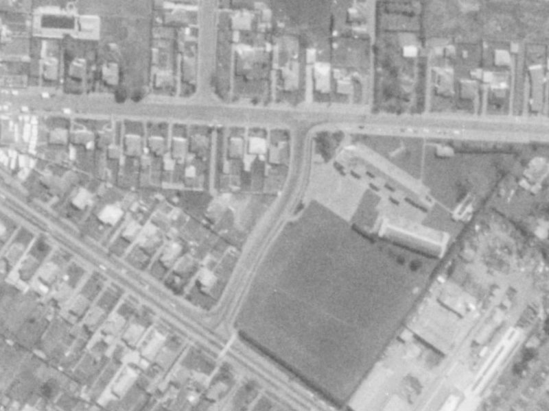 7 Fraser Street from the air, 1975-1979