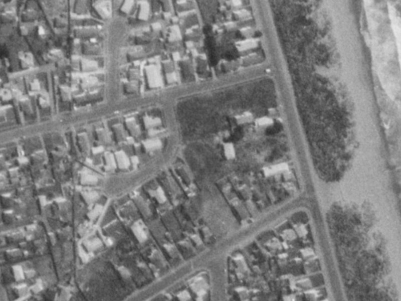 5 Eros Place from the air, 1975-1979