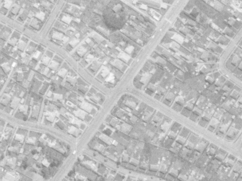436 Greers Road from the air, 1975-1979