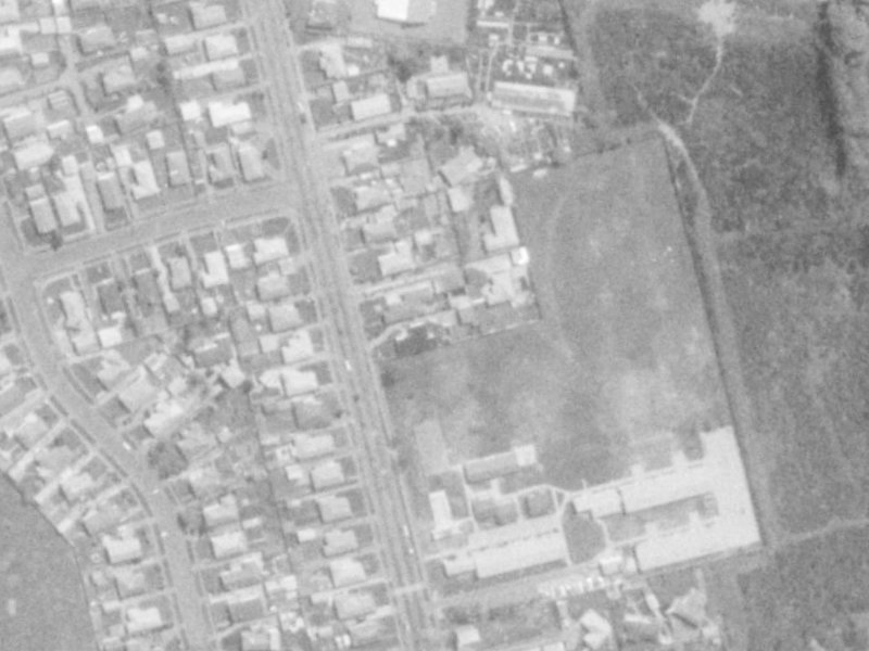 186 Burwood Road from the air, 1975-1979