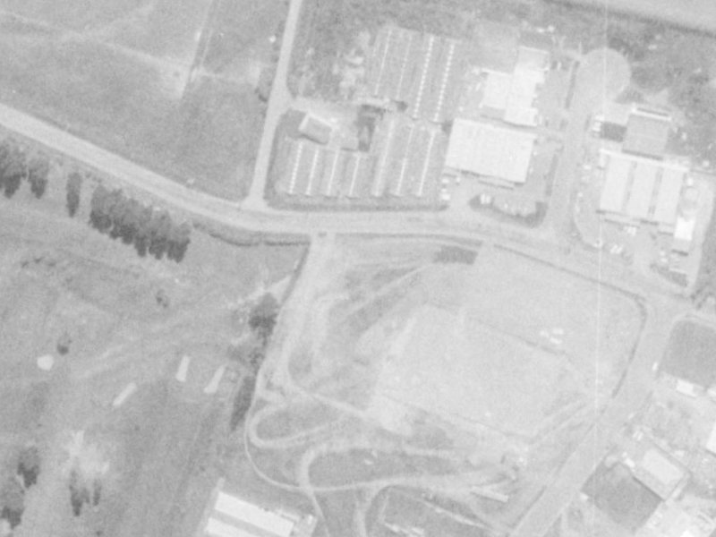 581 Wairakei Road from the air, 1975-1979