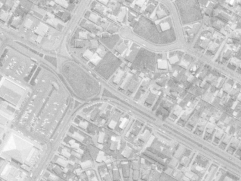 250A Harewood Road from the air, 1975-1979