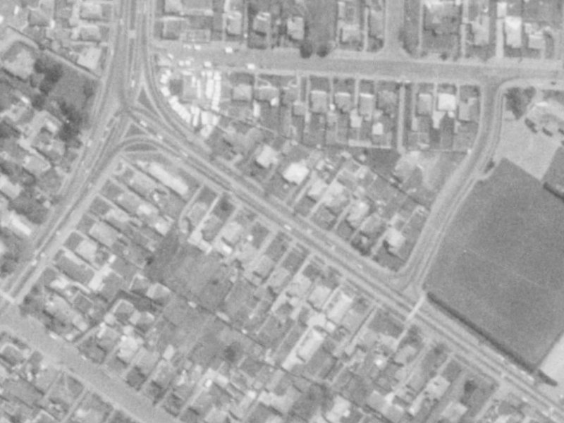550A Cranford Street from the air, 1975-1979