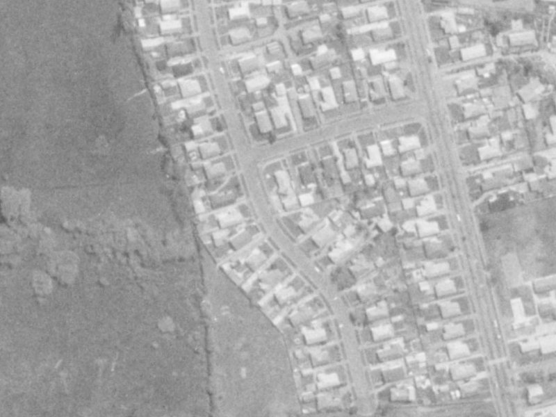 24A Greenhaven Drive from the air, 1975-1979