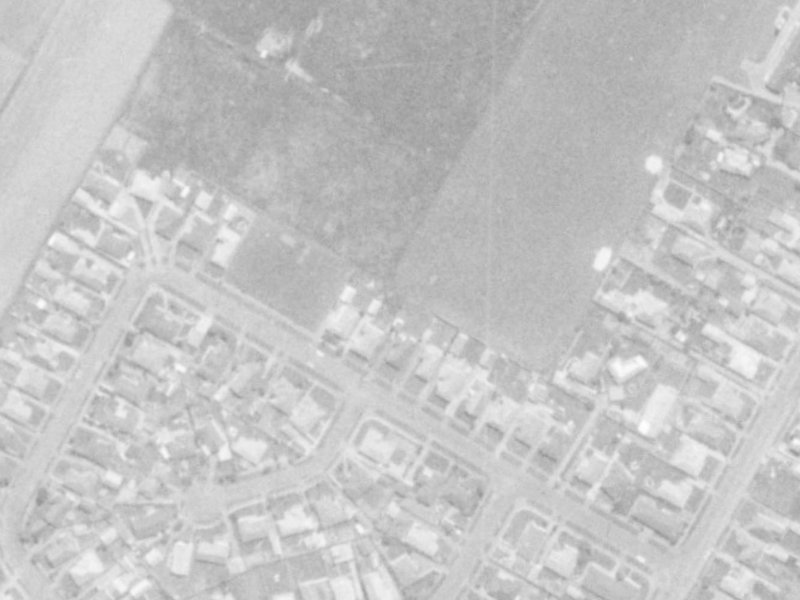 Hockey Street from the air, 1975-1979