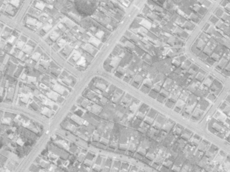 183A Langdons Road from the air, 1975-1979