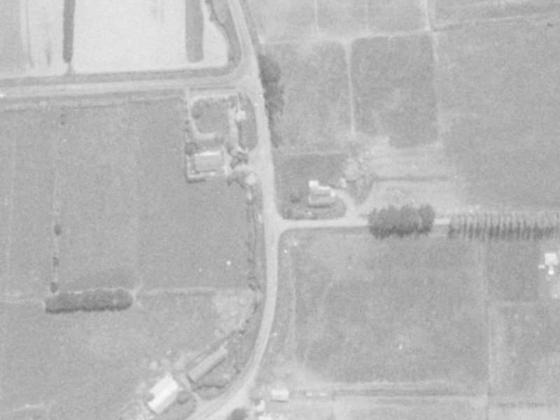 544 Hills Road from the air, 1975-1979