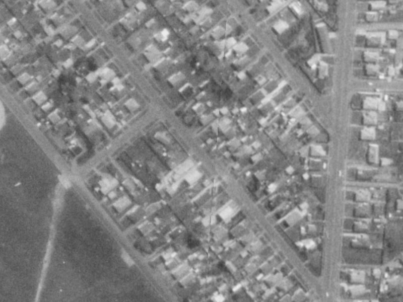 43 Flemington Avenue from the air, 1975-1979