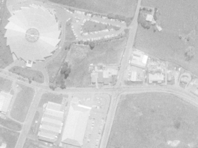 526 Wairakei Road from the air, 1975-1979