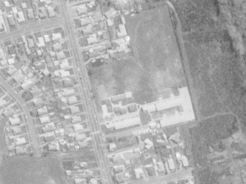 170 Burwood Road from the air, 1975-1979