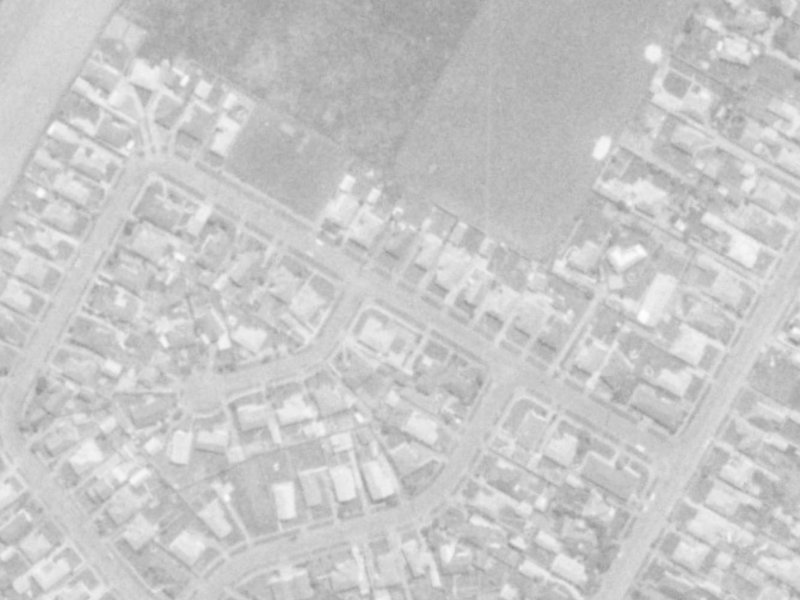 Hockey Street from the air, 1975-1979