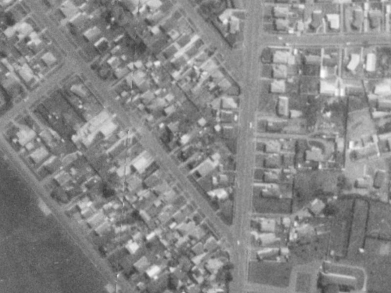 55 Flemington Avenue from the air, 1975-1979
