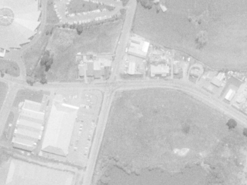 268 Roydvale Avenue from the air, 1975-1979