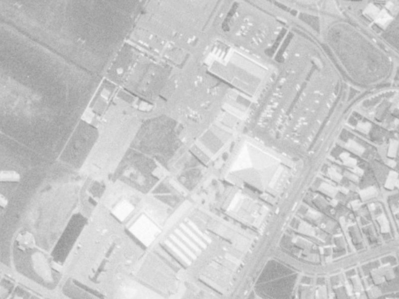 21 Bishopdale Court from the air, 1975-1979