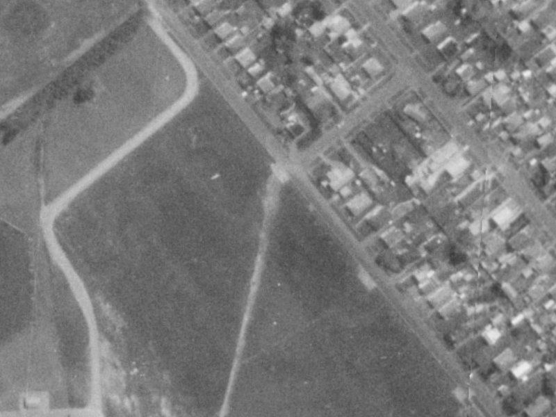 Ascot Avenue from the air, 1975-1979