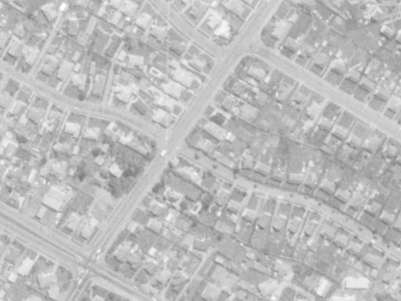 426 Greers Road from the air, 1975-1979