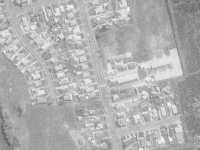 173 Burwood Road from the air, 1975-1979