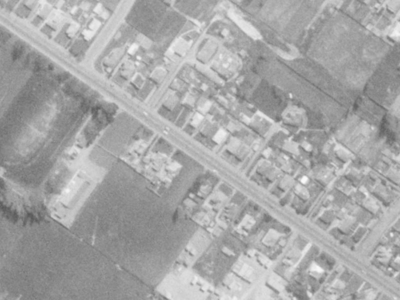 38A Sawyers Arms Road from the air, 1975-1979