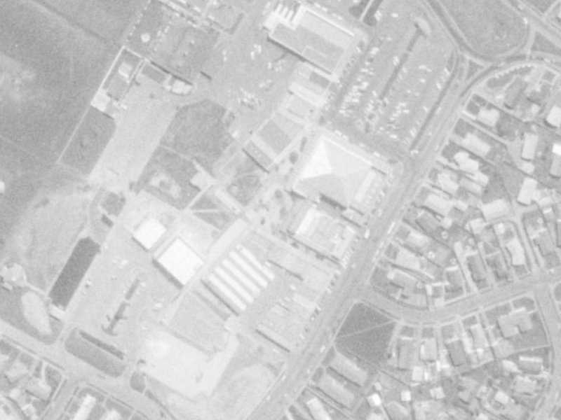 14 Bishopdale Court from the air, 1975-1979