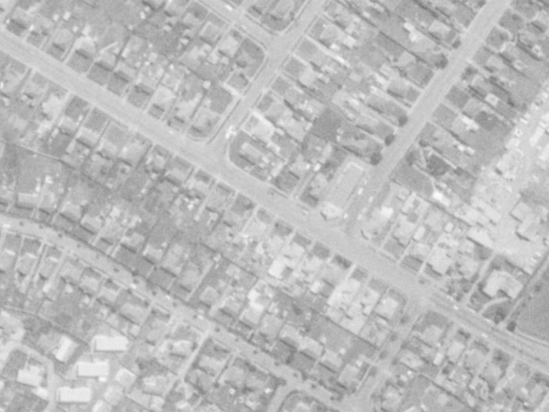159 Langdons Road from the air, 1975-1979