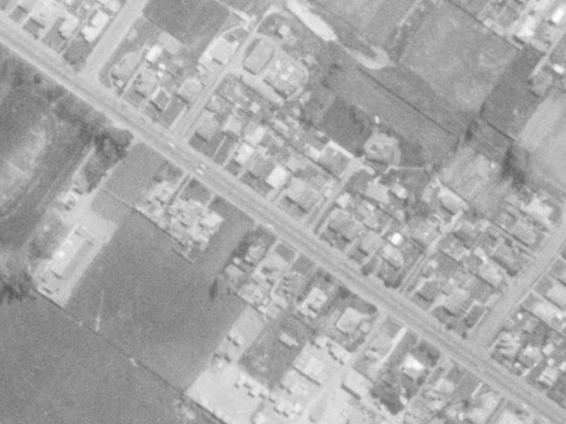 36 Sawyers Arms Road from the air, 1975-1979