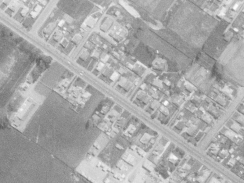 34 Sawyers Arms Road from the air, 1975-1979