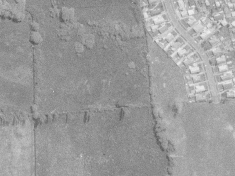 Greenhaven Drive from the air, 1975-1979