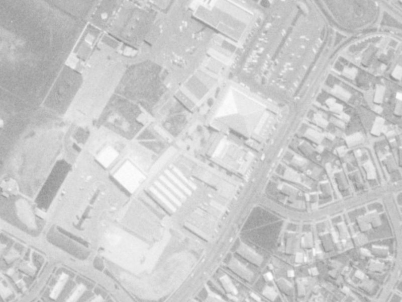 14A Bishopdale Court from the air, 1975-1979