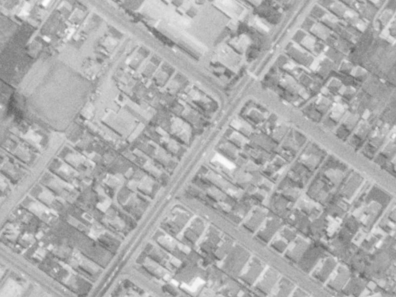 130 Main North Road from the air, 1975-1979