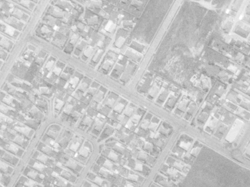 97 Isleworth Road from the air, 1975-1979