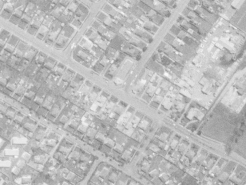 168 Langdons Road from the air, 1975-1979