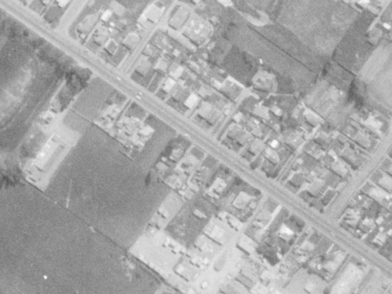 39 Sawyers Arms Road from the air, 1975-1979
