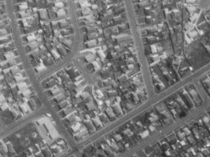 9 Nile Place from the air, 1975-1979