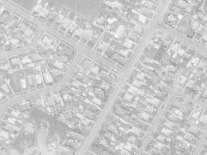 1A Hockey Street from the air, 1975-1979