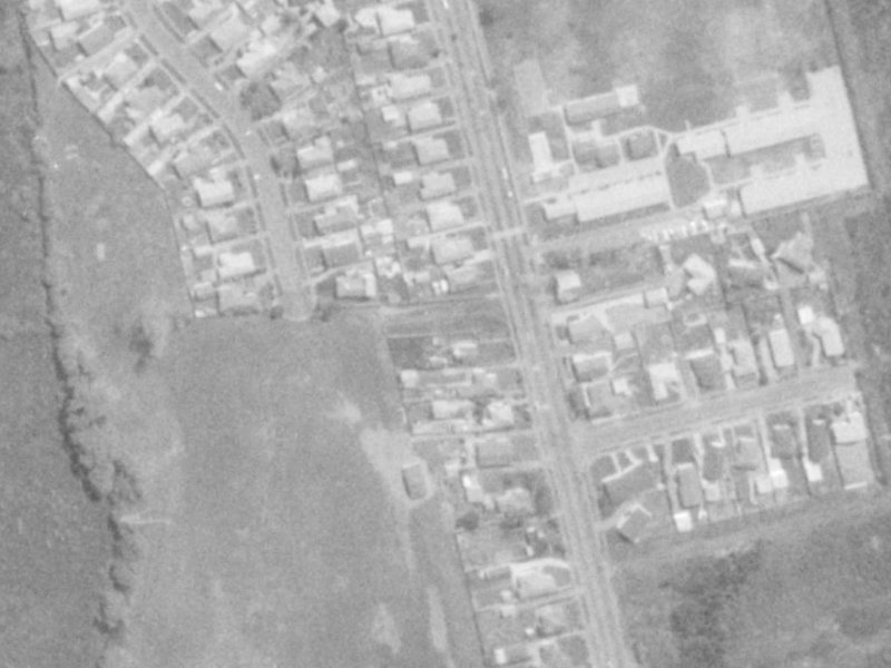 163B Burwood Road from the air, 1975-1979