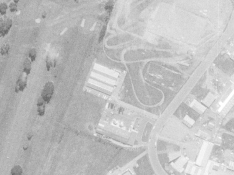 25A Sheffield Crescent from the air, 1975-1979