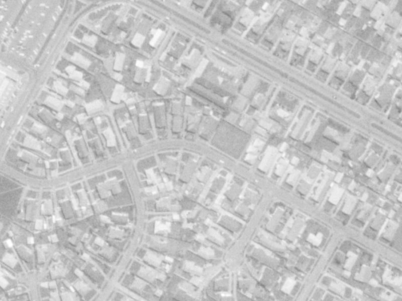 13-37 Eastling Street from the air, 1975-1979